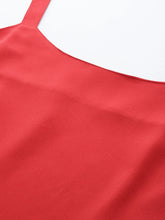 Red Solid Kurta Palazzo Set With Dupatta-AHKUDUPZ-COMBO-704